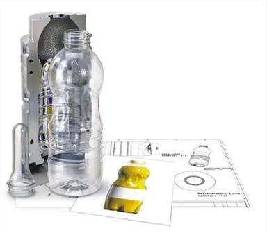 Stampo per soffiaggio di bottiglie di succo di bottiglia